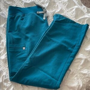 Teal scrubs Pants